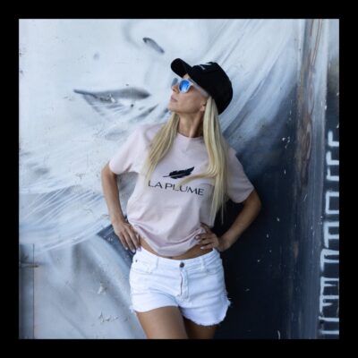 T-shirt Rose Unisexe – Image 2